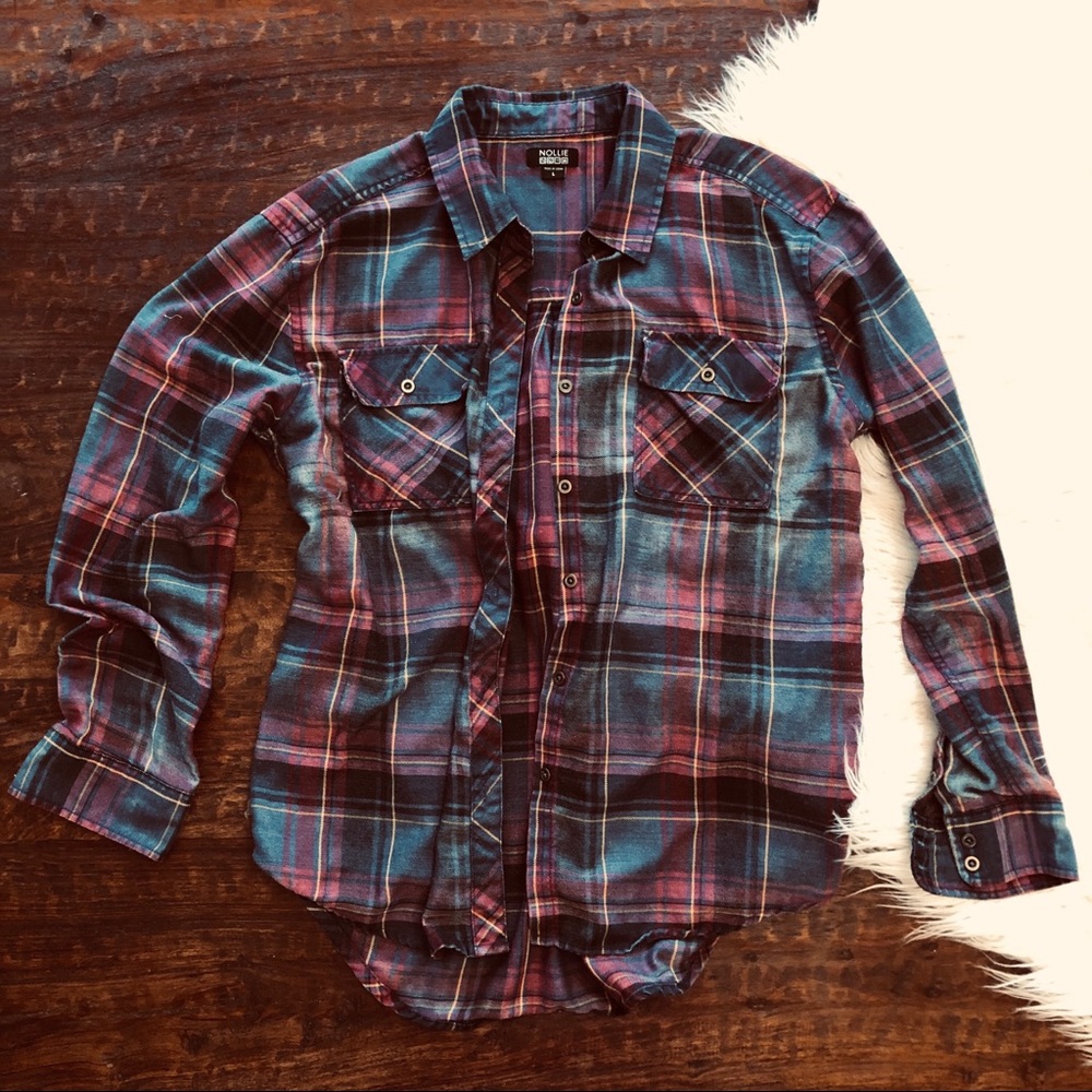Plaid Cotton Twill Flannel